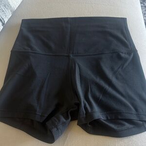 lululemon athletica High-Rise Black Bike Shorts